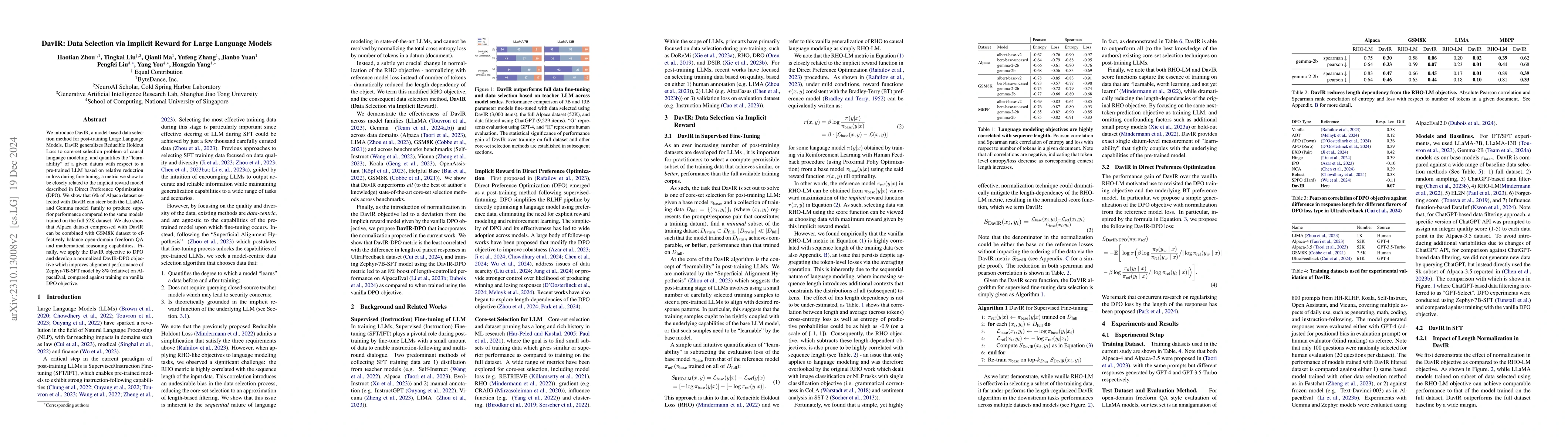 Thumbnail for LoBaSS: Gauging Learnability in Supervised Fine-tuning Data
