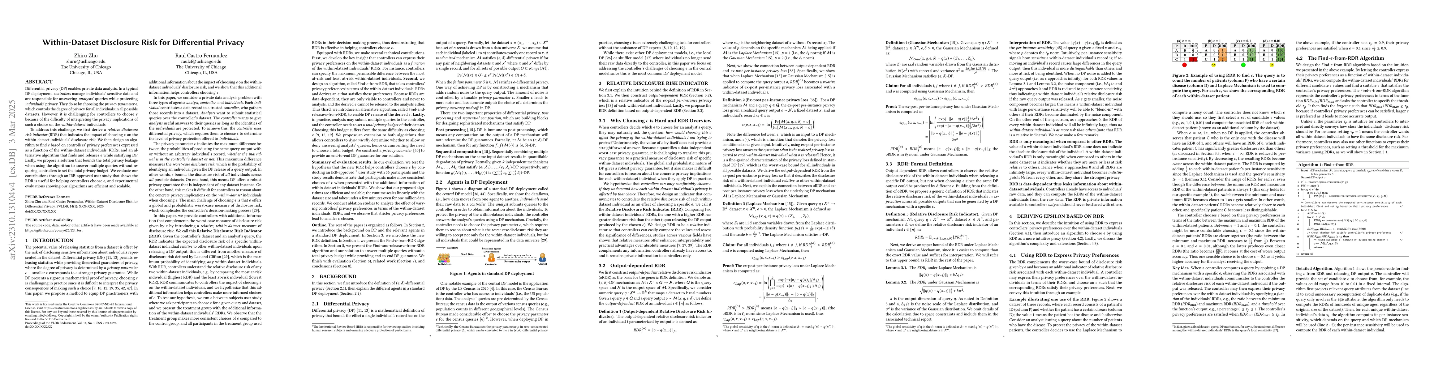 Thumbnail for Making Differential Privacy Easier to Use for Data Controllers and Data
  Analysts using a Privacy Risk Indicator and an Escrow-Based Platform