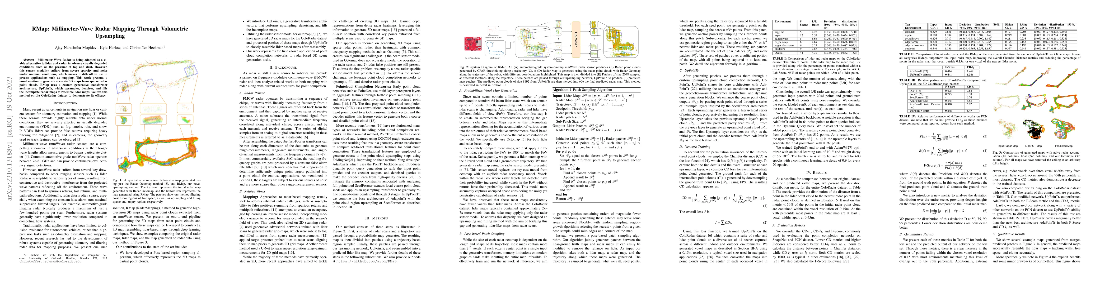 Thumbnail for RMap: Millimeter-Wave Radar Mapping Through Volumetric Upsampling