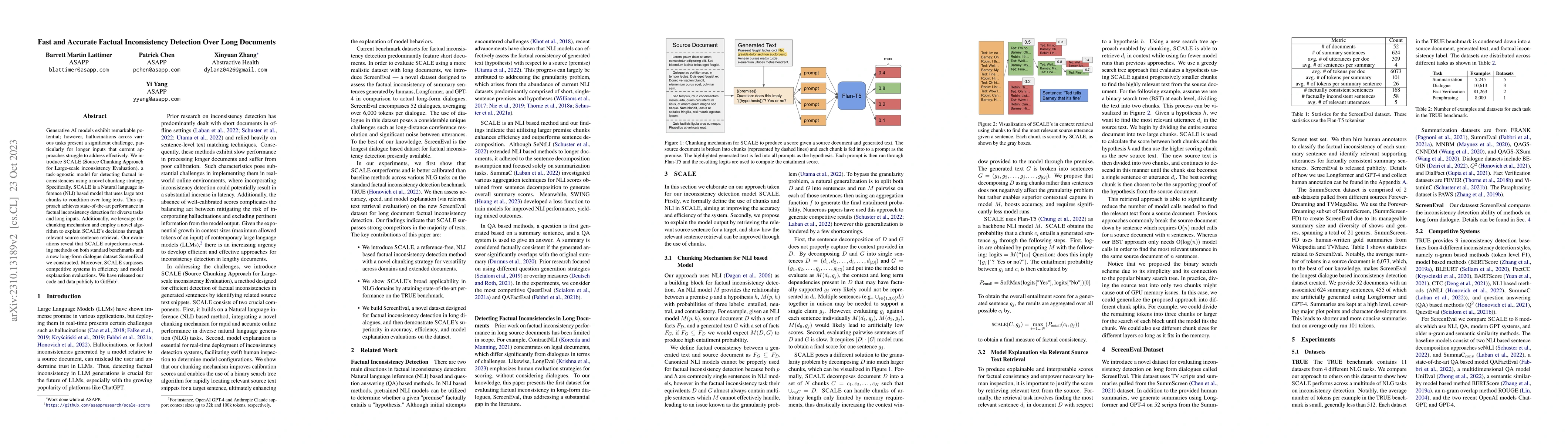 Thumbnail for Fast and Accurate Factual Inconsistency Detection Over Long Documents