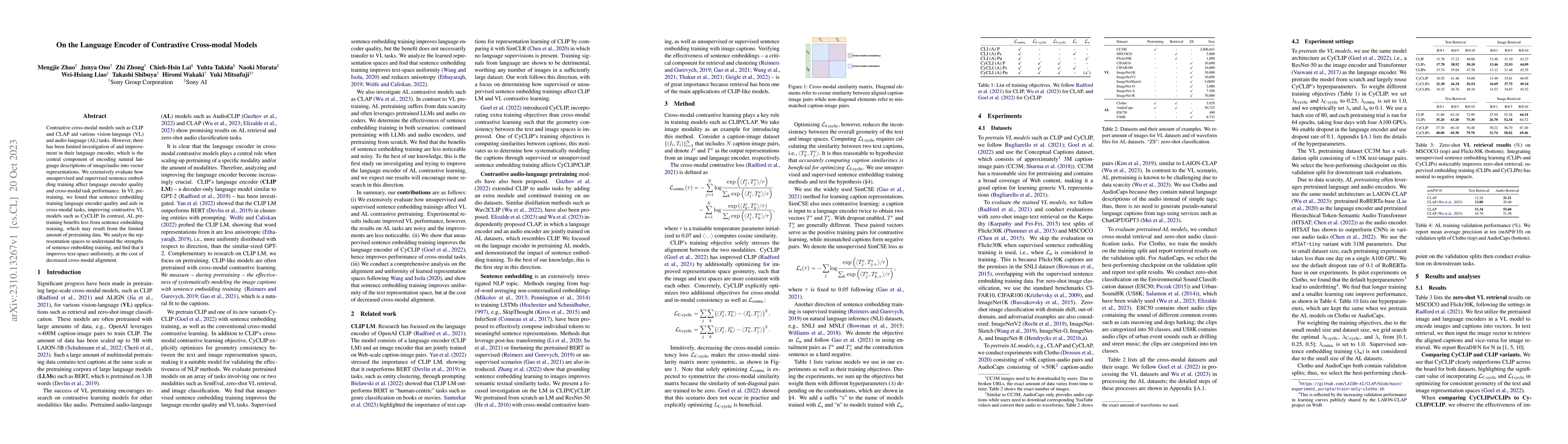 Thumbnail for On the Language Encoder of Contrastive Cross-modal Models