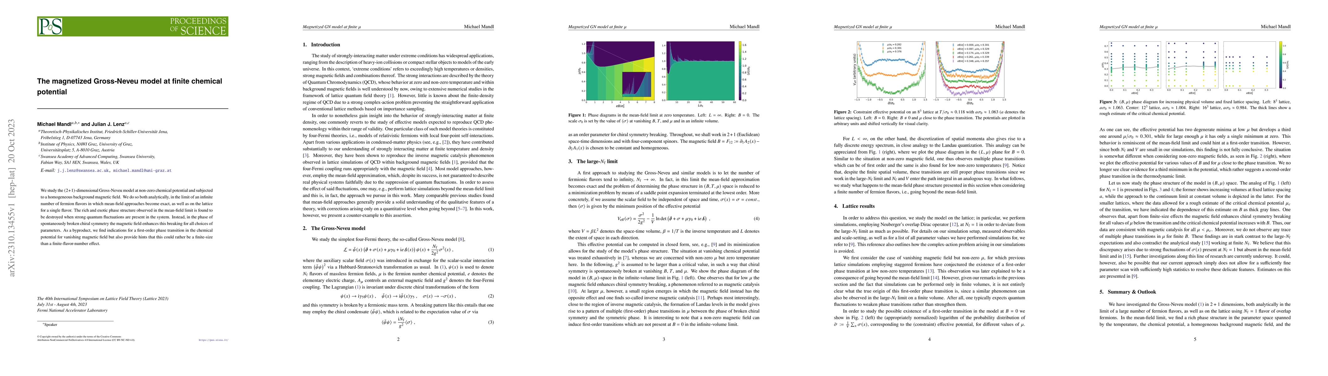 Thumbnail for The magnetized Gross-Neveu model at finite chemical potential