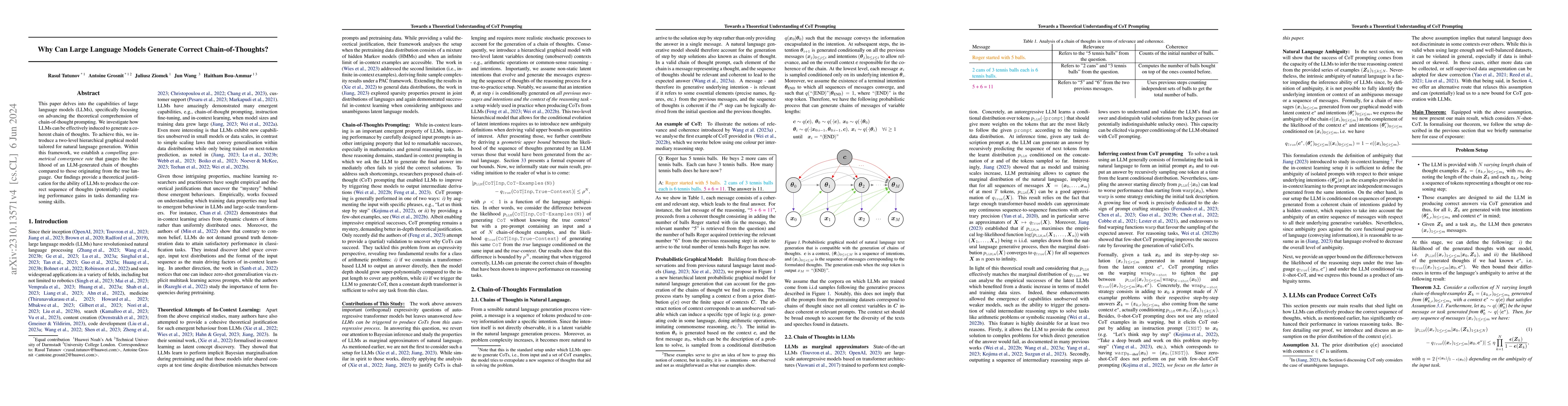 Thumbnail for Why Can Large Language Models Generate Correct Chain-of-Thoughts?