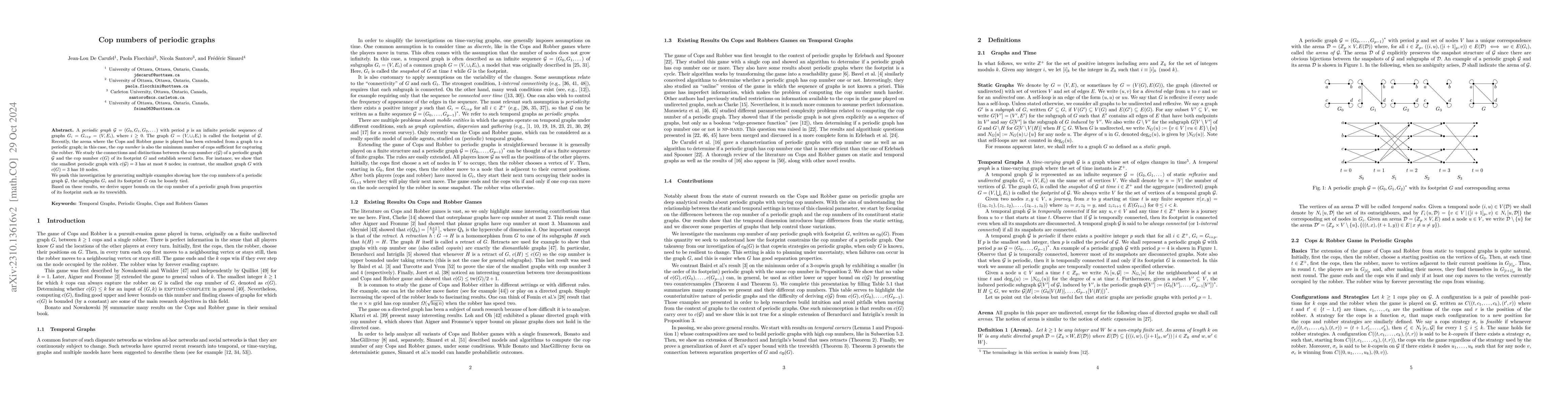 Thumbnail for Copnumbers of periodic graphs