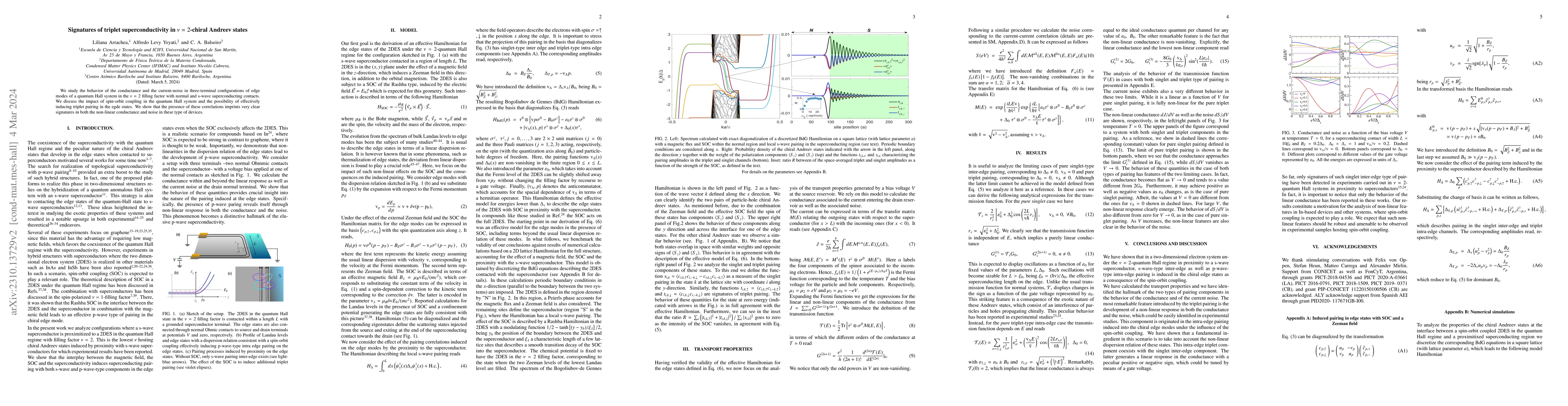 Thumbnail for Signatures of triplet superconductivity in nu=2-chiral Andreev states