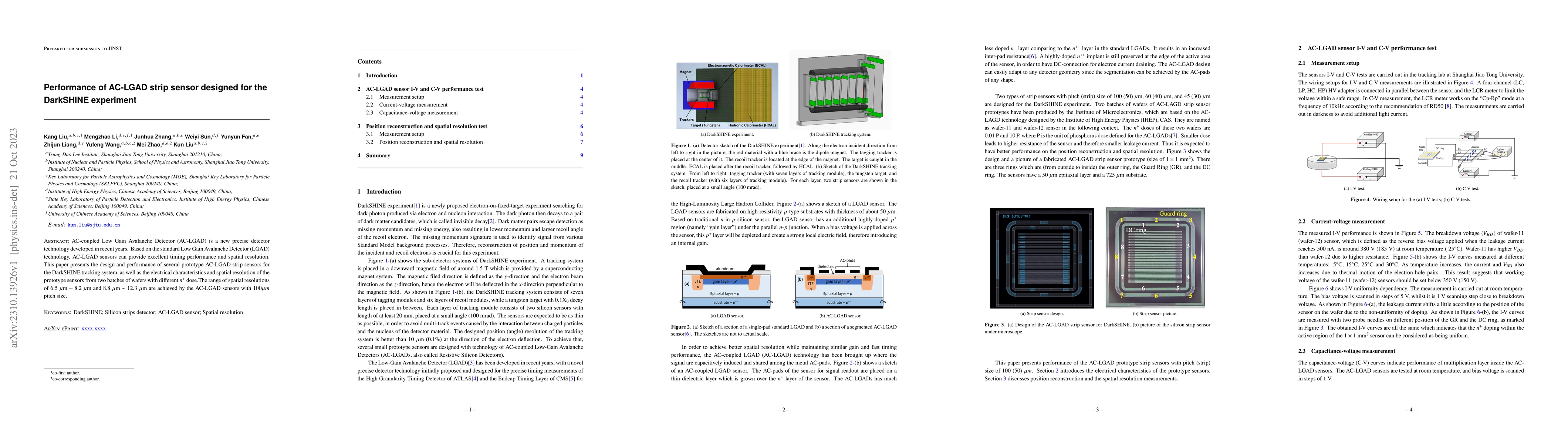 Thumbnail for Performance of AC-LGAD strip sensor designed for the DarkSHINE
  experiment