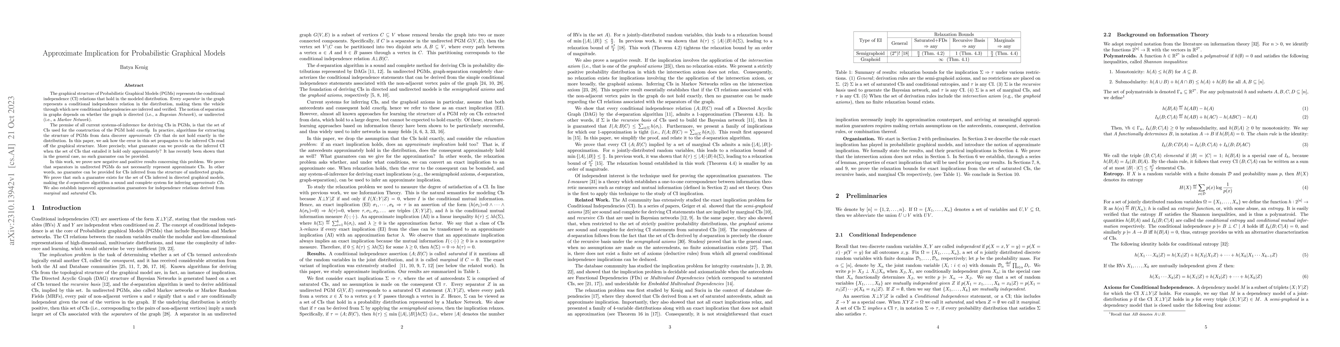 Thumbnail for Approximate Implication for Probabilistic Graphical Models