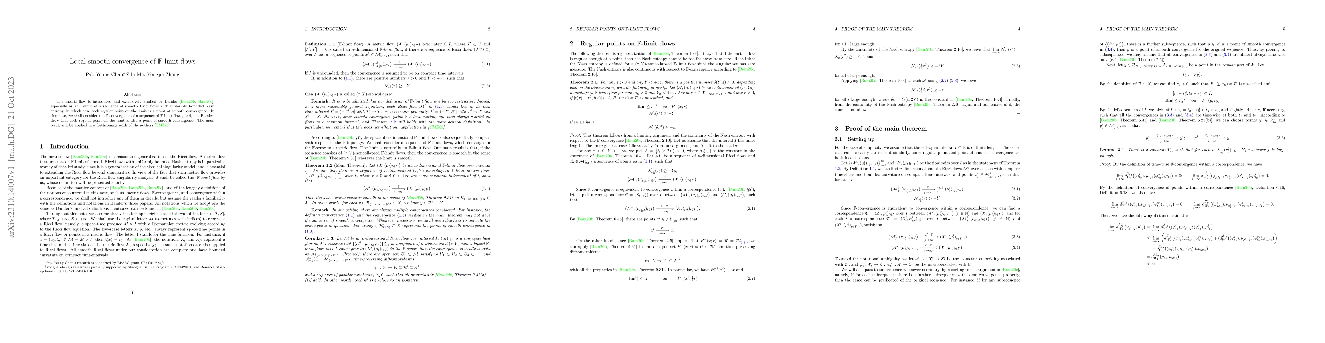 Thumbnail for Local smooth convergence of $\mathbb{F}$-limit flows