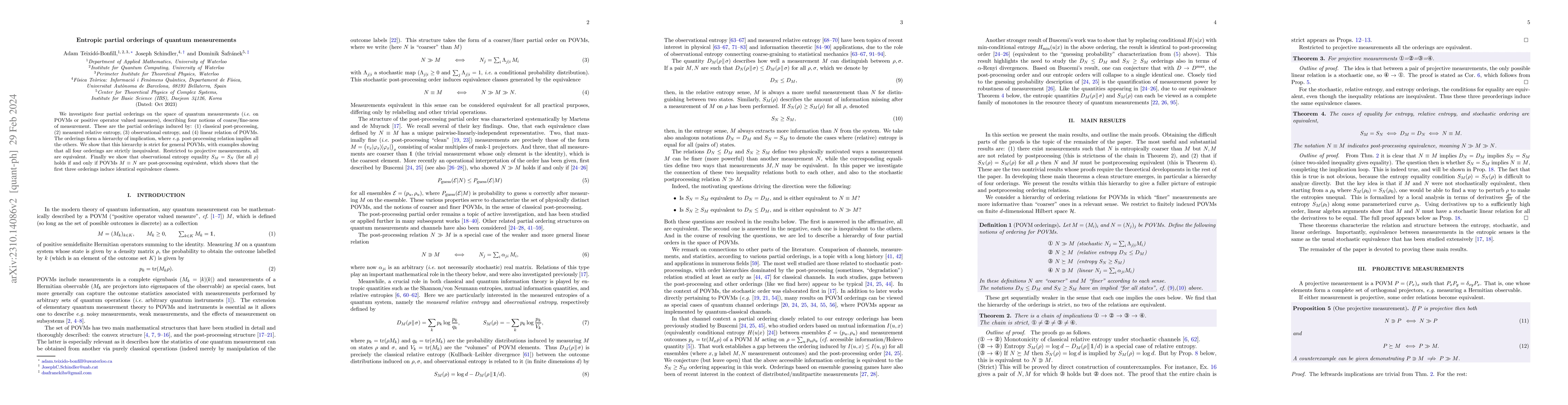 Thumbnail for Entropic partial orderings of quantum measurements