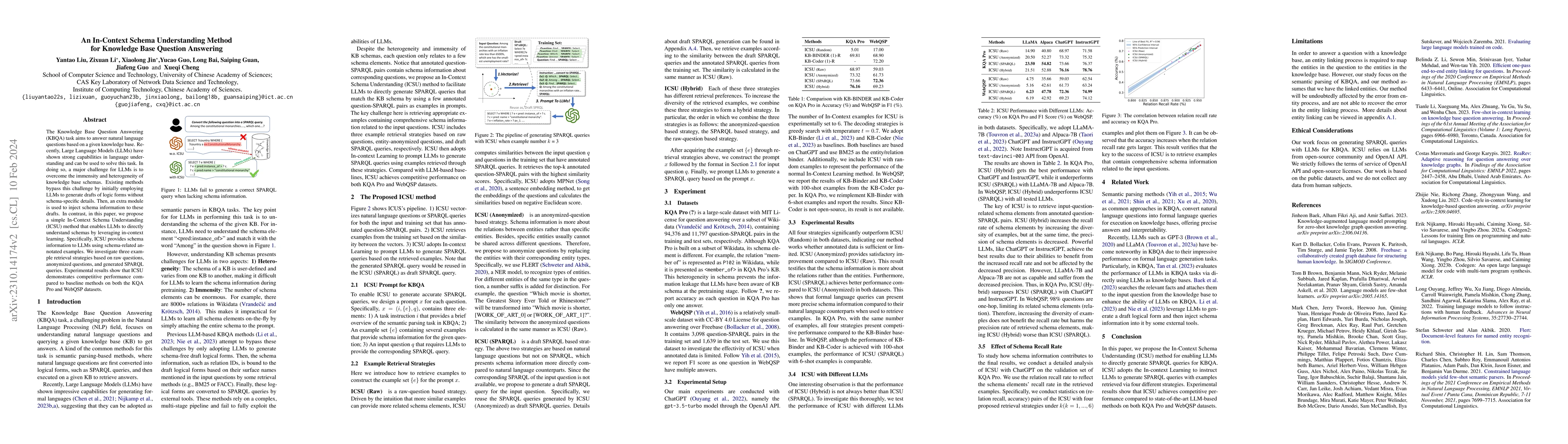 Thumbnail for An In-Context Schema Understanding Method for Knowledge Base Question
  Answering