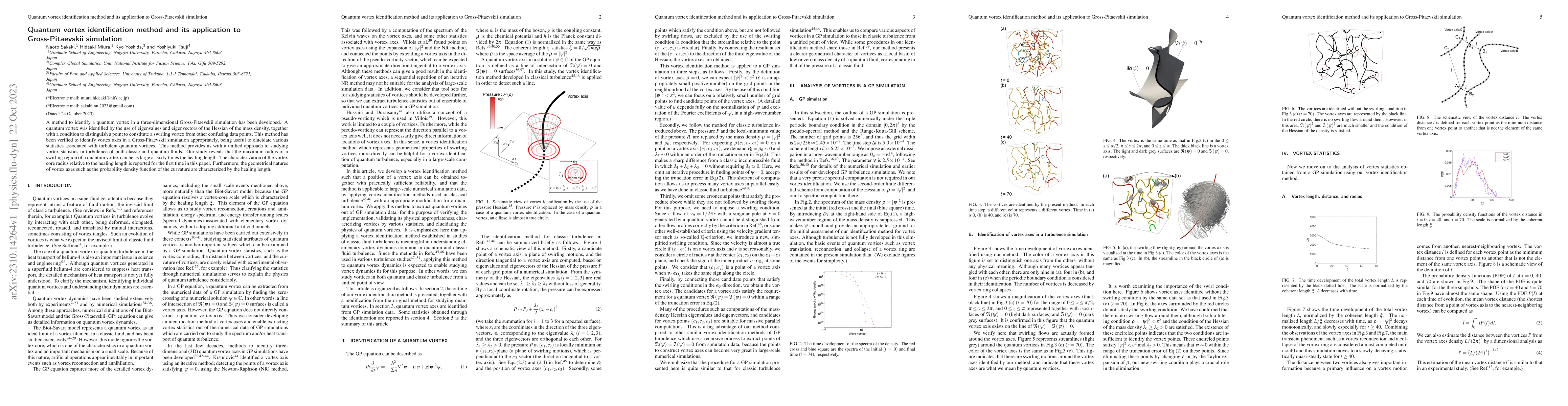 Thumbnail for Quantum vortex identification method and its application to
  Gross-Pitaevskii simulation