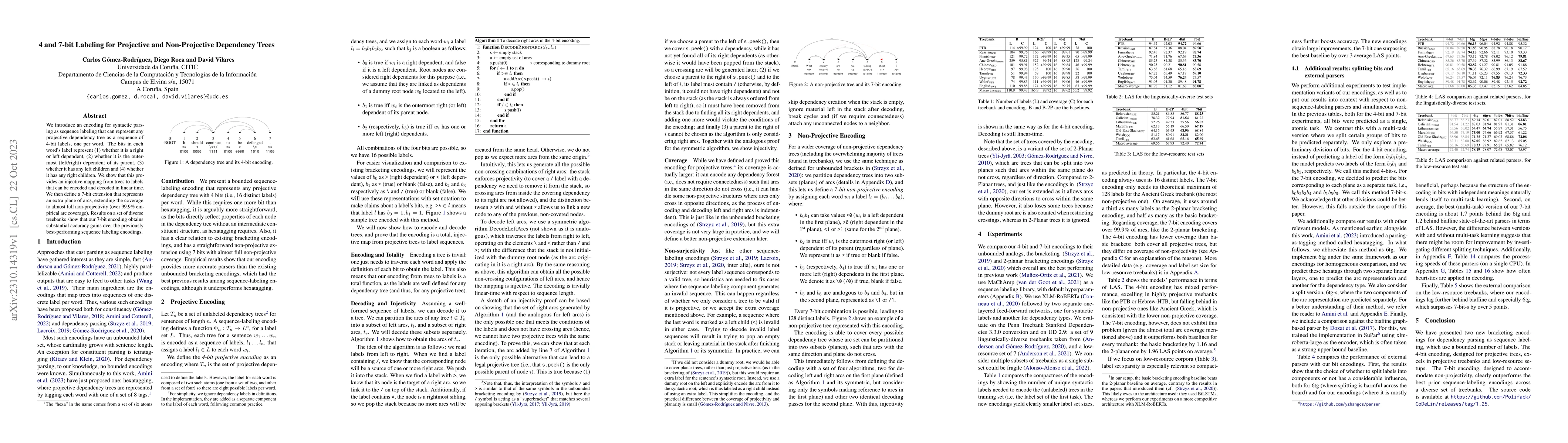 Thumbnail for 4 and 7-bit Labeling for Projective and Non-Projective Dependency Trees