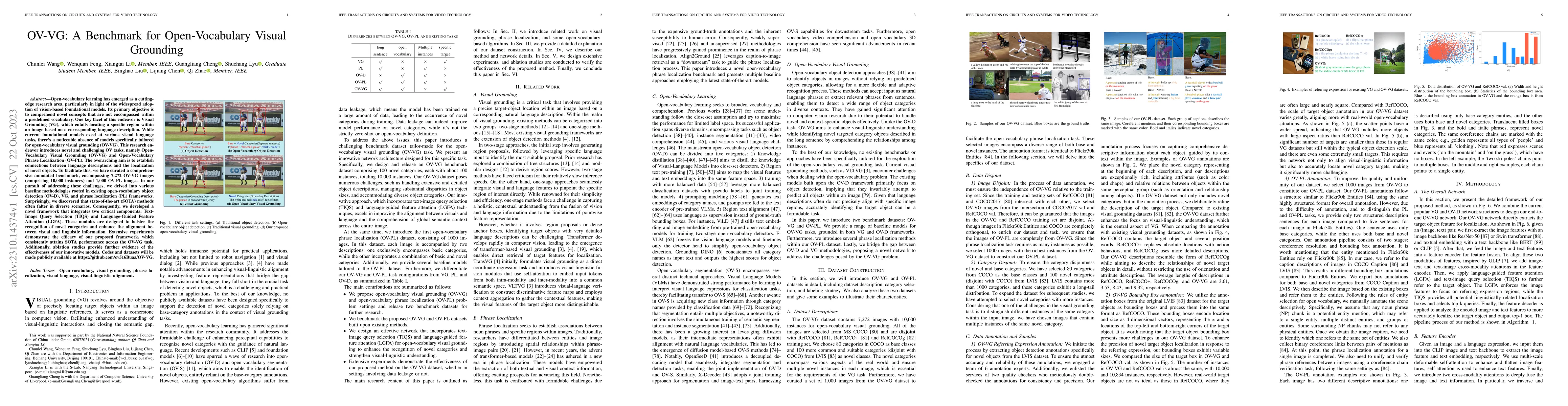 Thumbnail for OV-VG: A Benchmark for Open-Vocabulary Visual Grounding