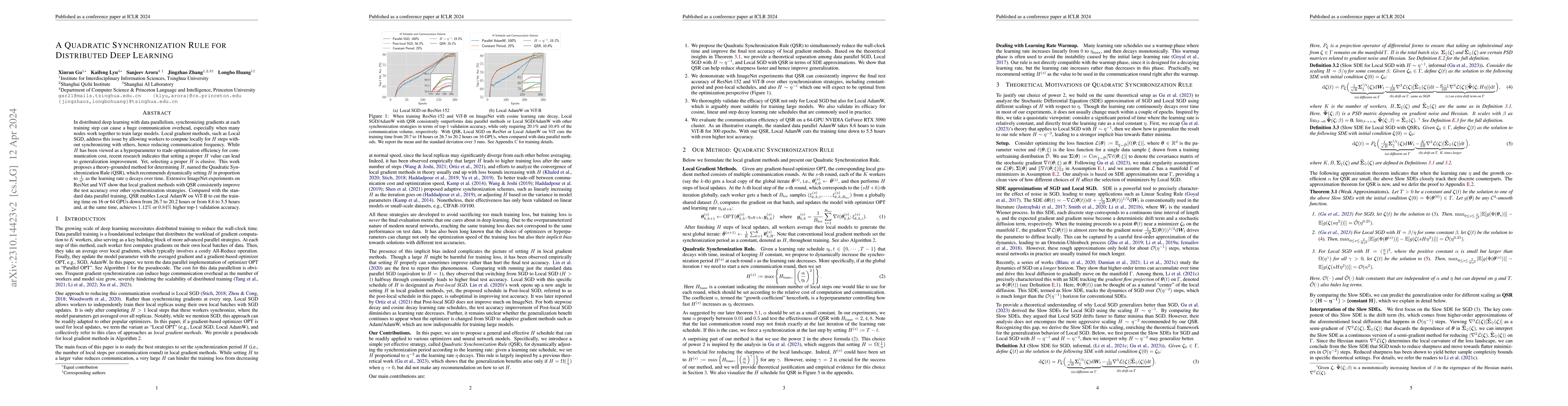 Thumbnail for A Quadratic Synchronization Rule for Distributed Deep Learning