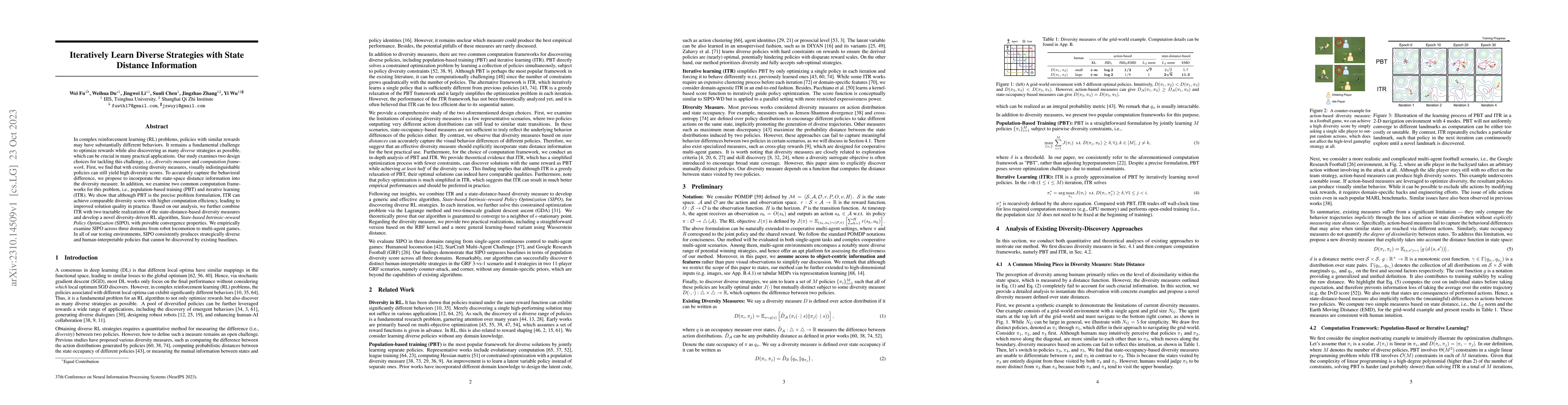 Thumbnail for Iteratively Learn Diverse Strategies with State Distance Information