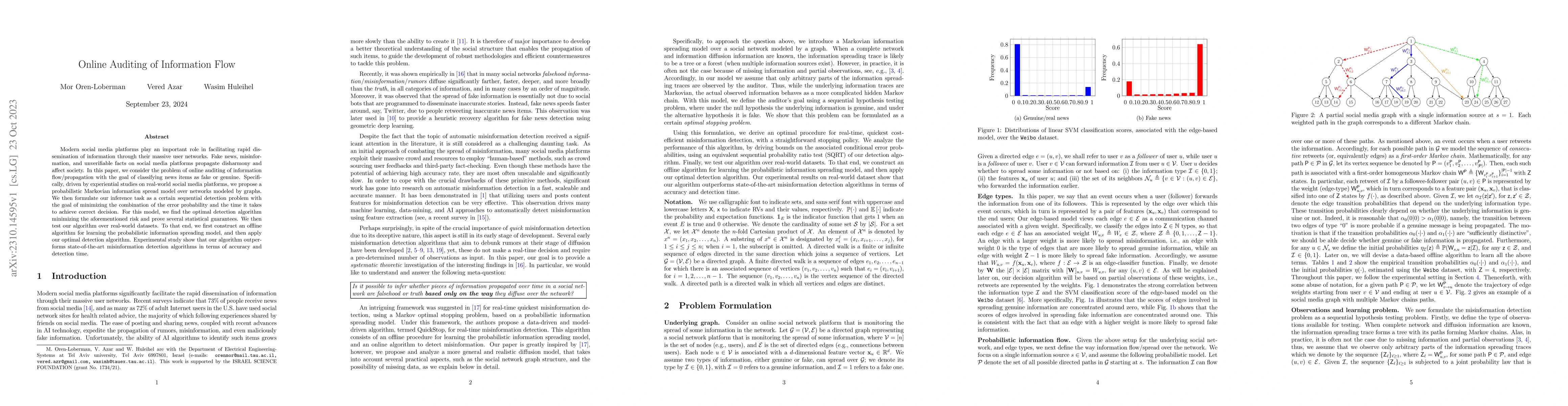 Thumbnail for Online Auditing of Information Flow