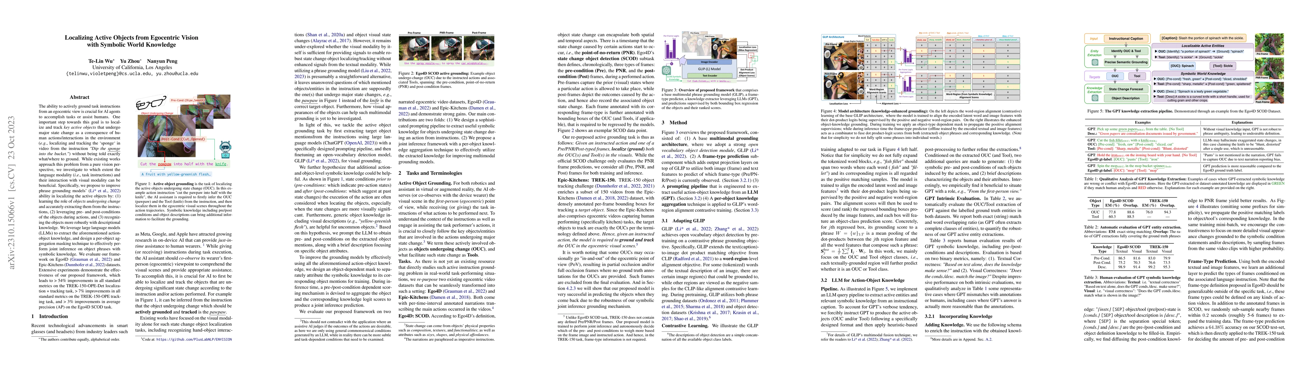 Thumbnail for Localizing Active Objects from Egocentric Vision with Symbolic World
  Knowledge