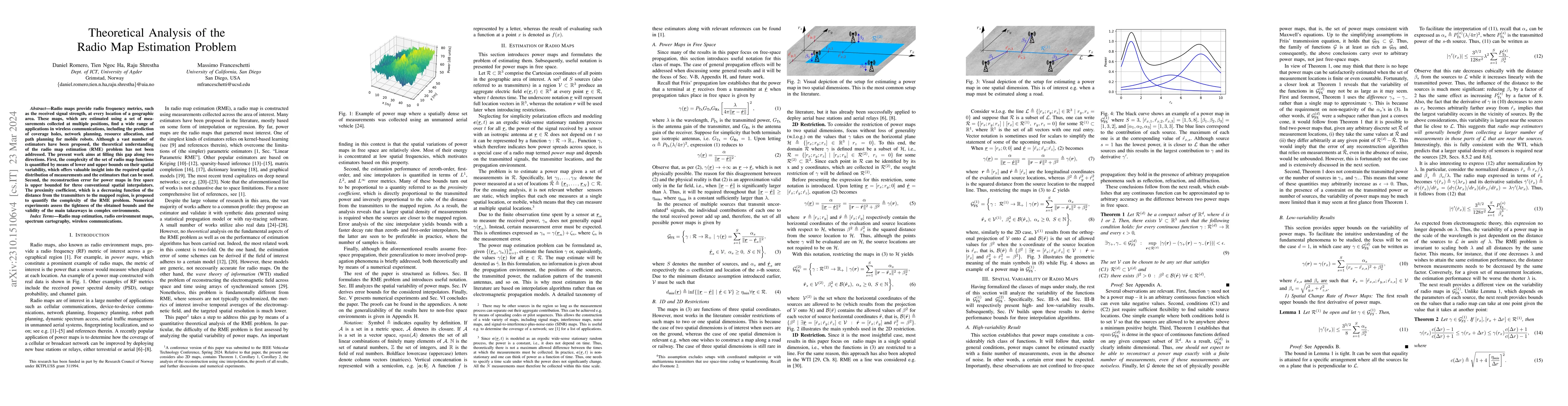 Thumbnail for Theoretical Analysis of the Radio Map Estimation Problem