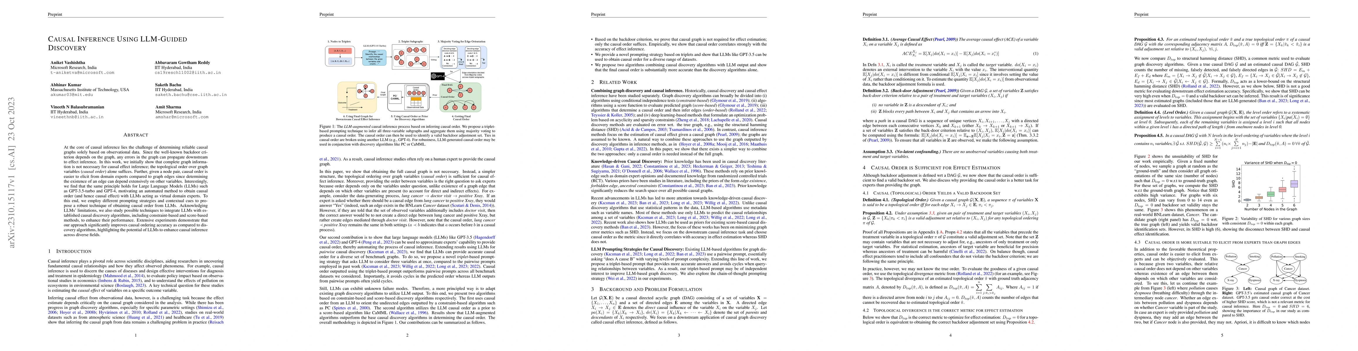 Thumbnail for Causal Inference Using LLM-Guided Discovery