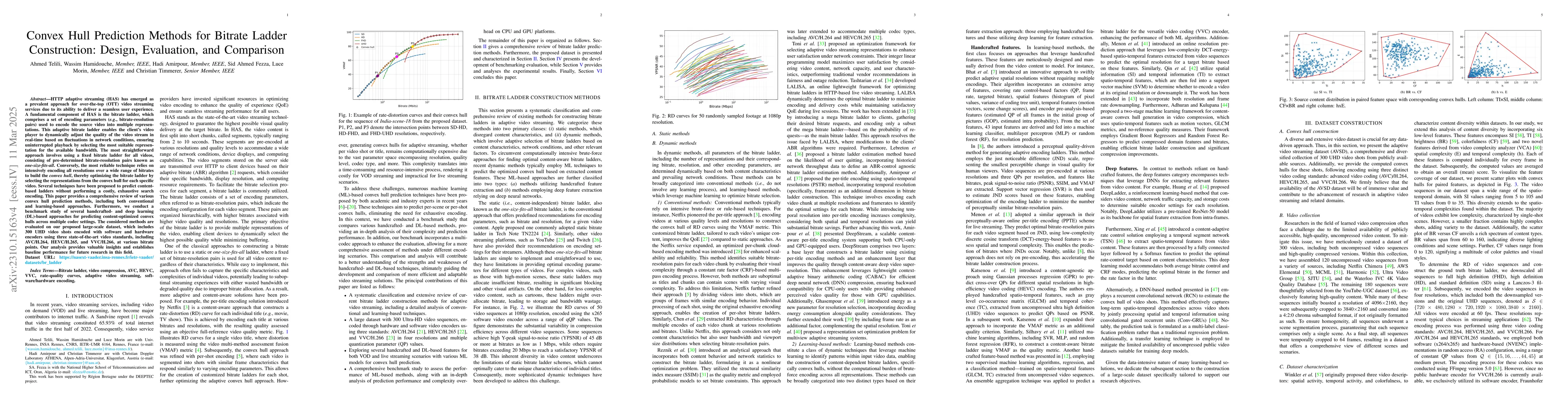 Thumbnail for Bitrate Ladder Prediction Methods for Adaptive Video Streaming: A Review
  and Benchmark