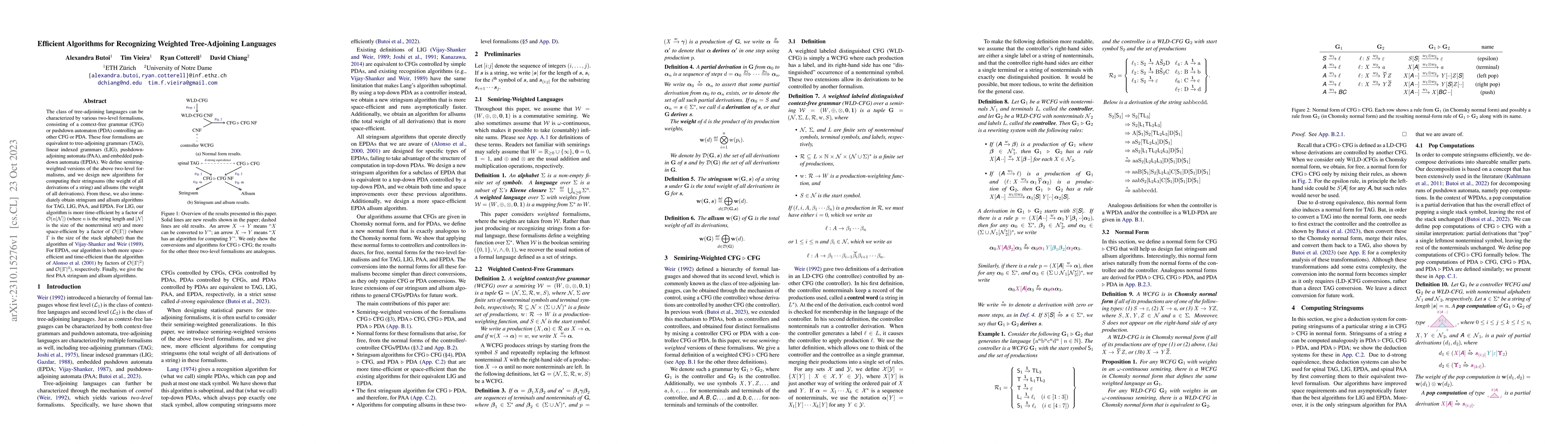 Thumbnail for Efficient Algorithms for Recognizing Weighted Tree-Adjoining Languages