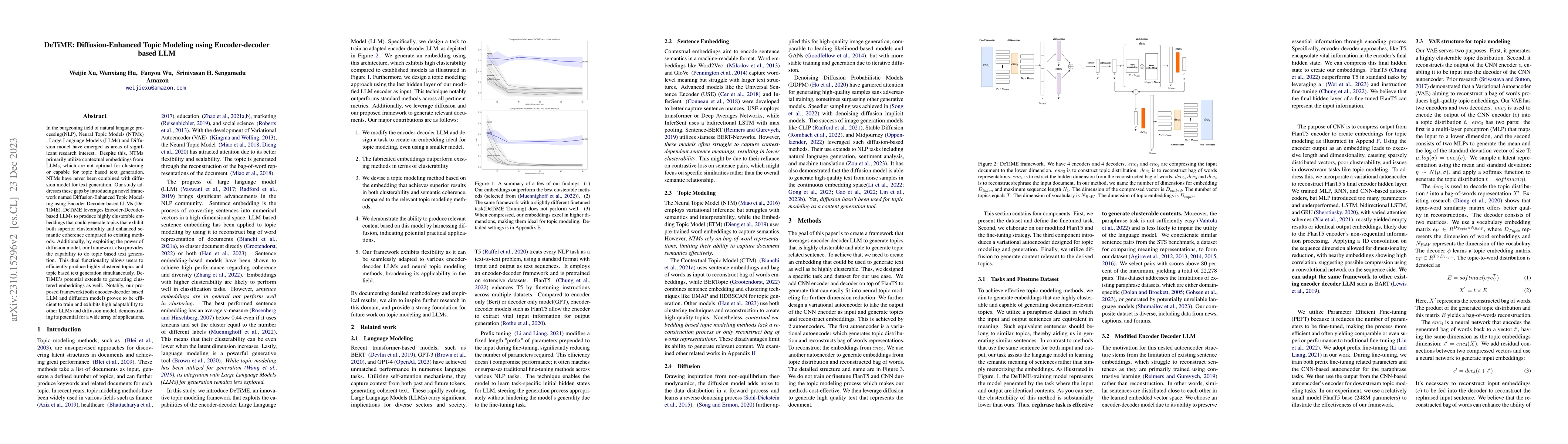 Thumbnail for DeTiME: Diffusion-Enhanced Topic Modeling using Encoder-decoder based
  LLM