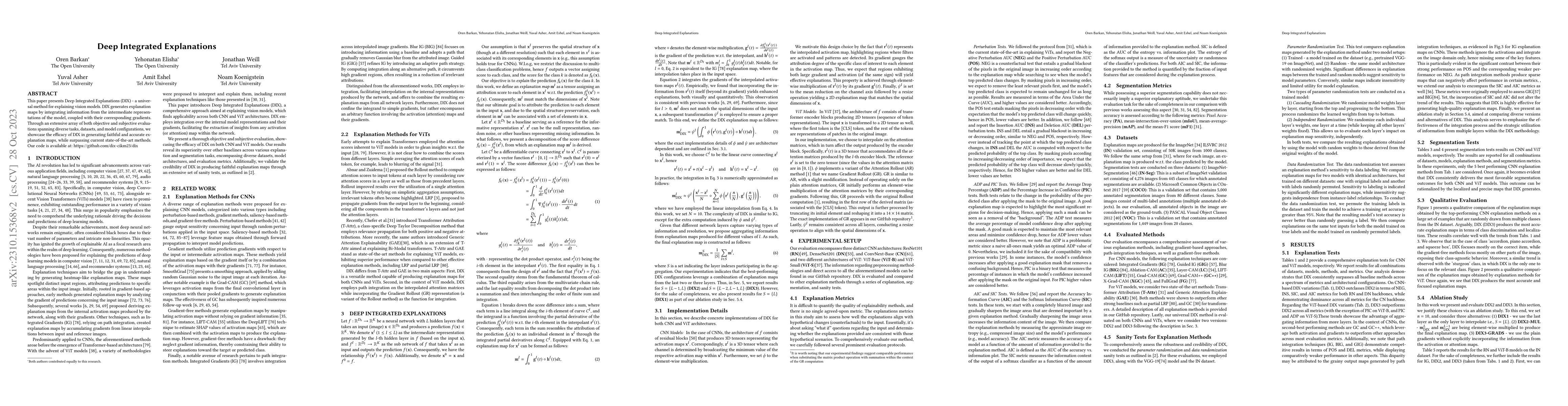 Thumbnail for Deep Integrated Explanations