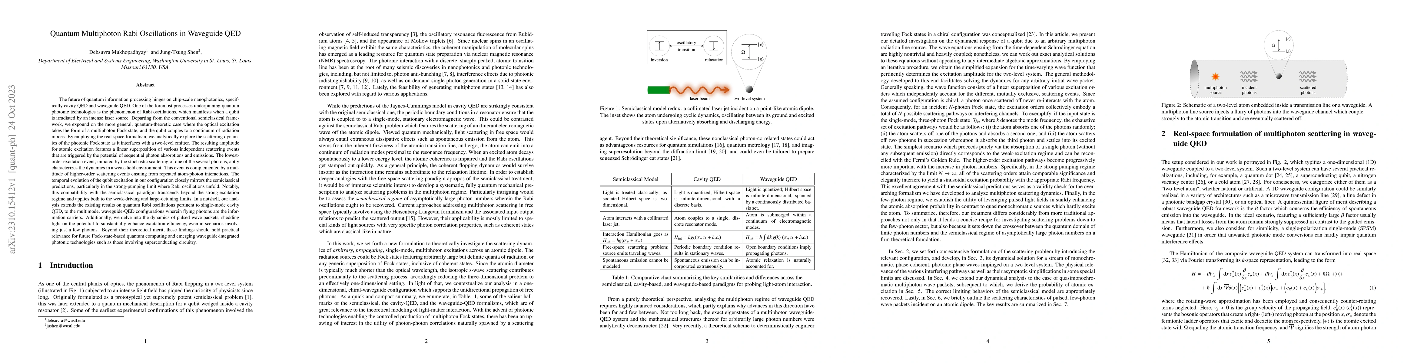 Thumbnail for Quantum Multiphoton Rabi Oscillations in Waveguide QED
