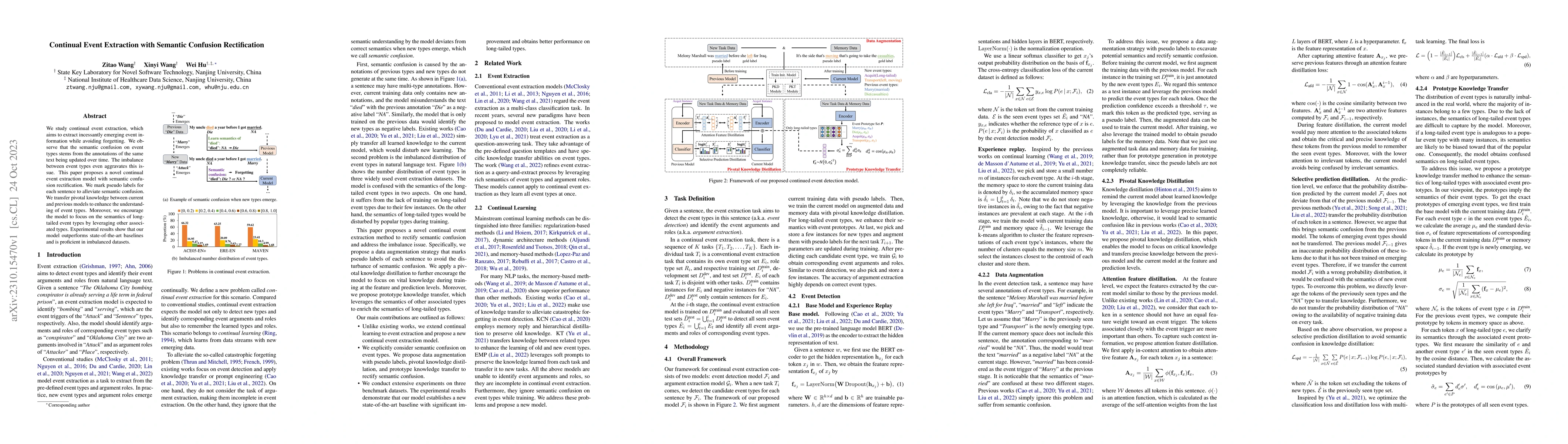 Thumbnail for Continual Event Extraction with Semantic Confusion Rectification
