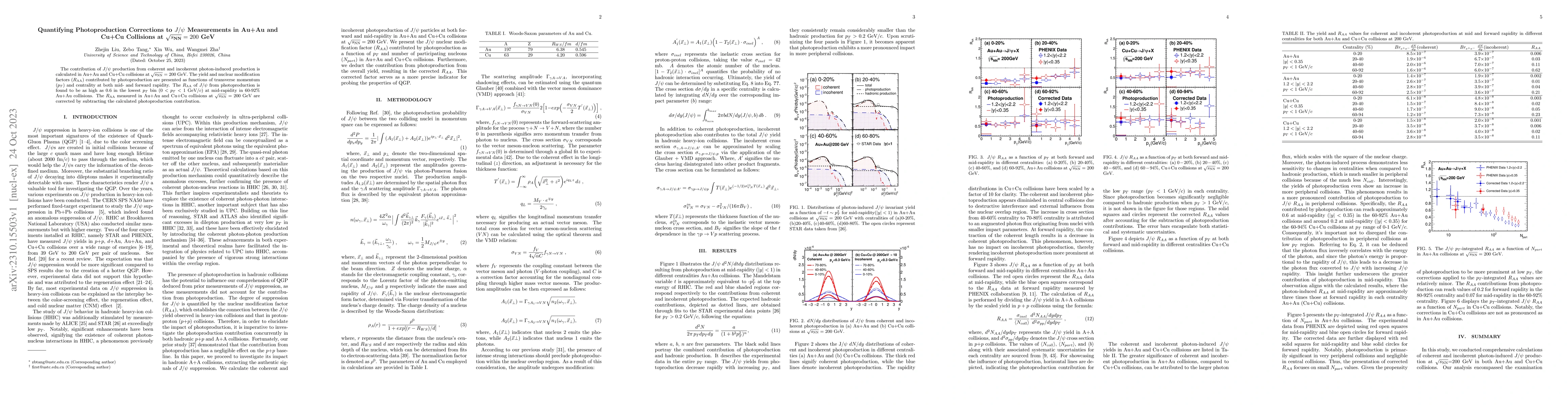 Thumbnail for Quantifying Photoproduction Corrections to J/\psi Measurements in Au+Au
  and Cu+Cu Collisions at $\sqrt{s_{NN}} = 200$ GeV