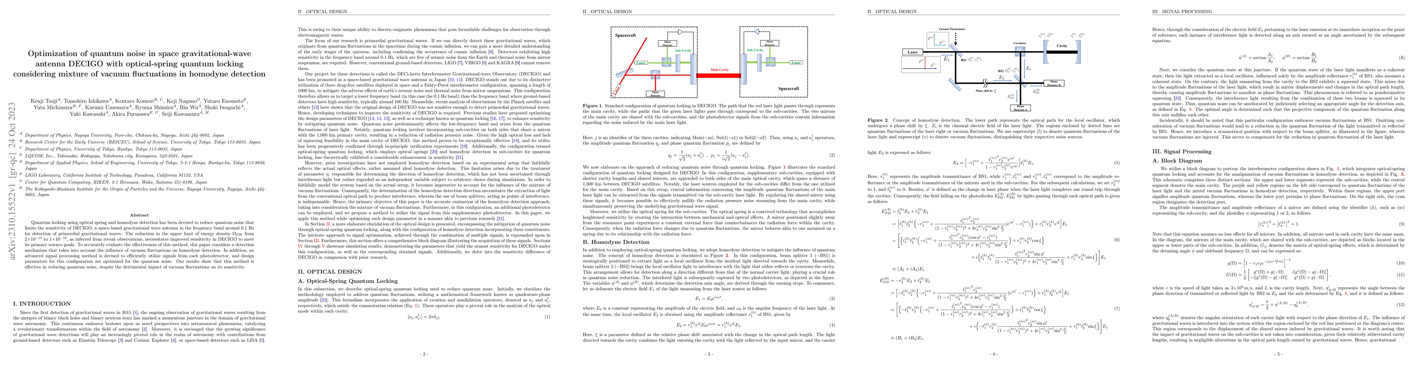 Thumbnail for Optimization of quantum noise in space gravitational-wave antenna DECIGO
  with optical-spring quantum locking considering mixture of vacuum
  fluctuations in homodyne detection