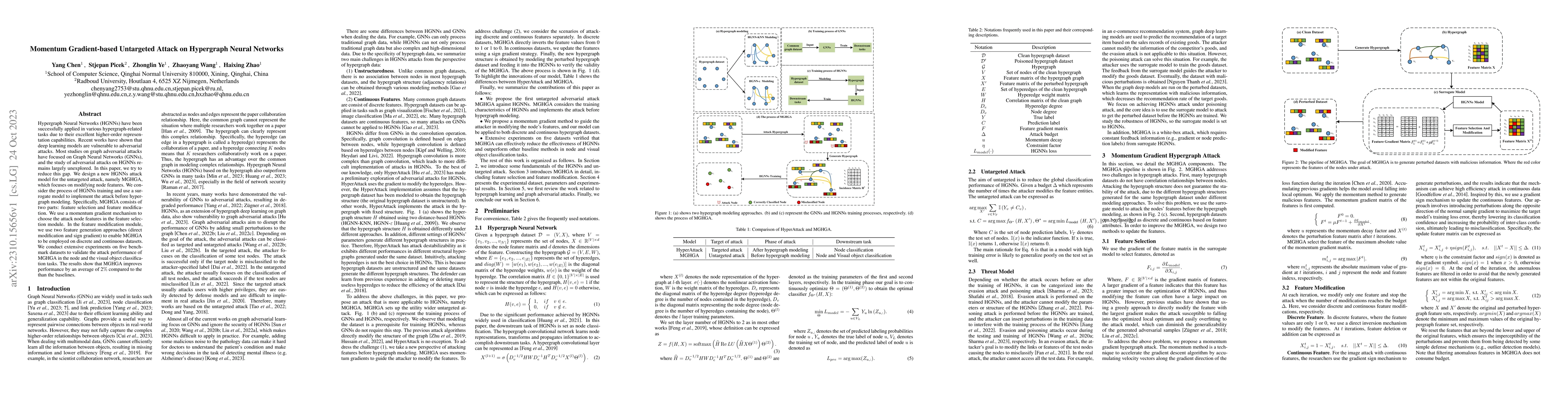 Thumbnail for Momentum Gradient-based Untargeted Attack on Hypergraph Neural Networks