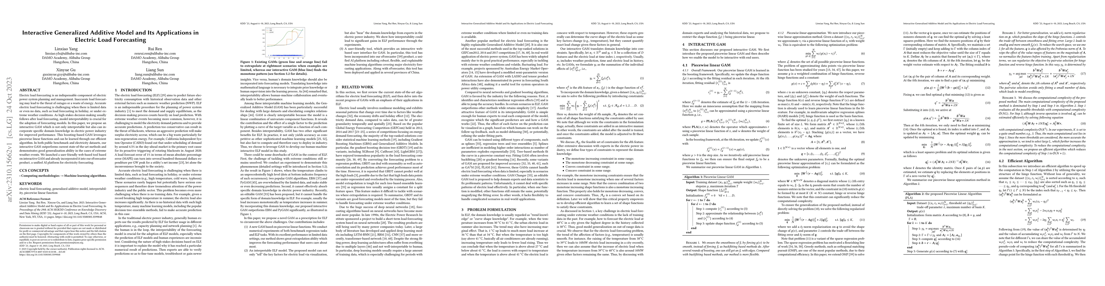 Thumbnail for Interactive Generalized Additive Model and Its Applications in Electric
  Load Forecasting