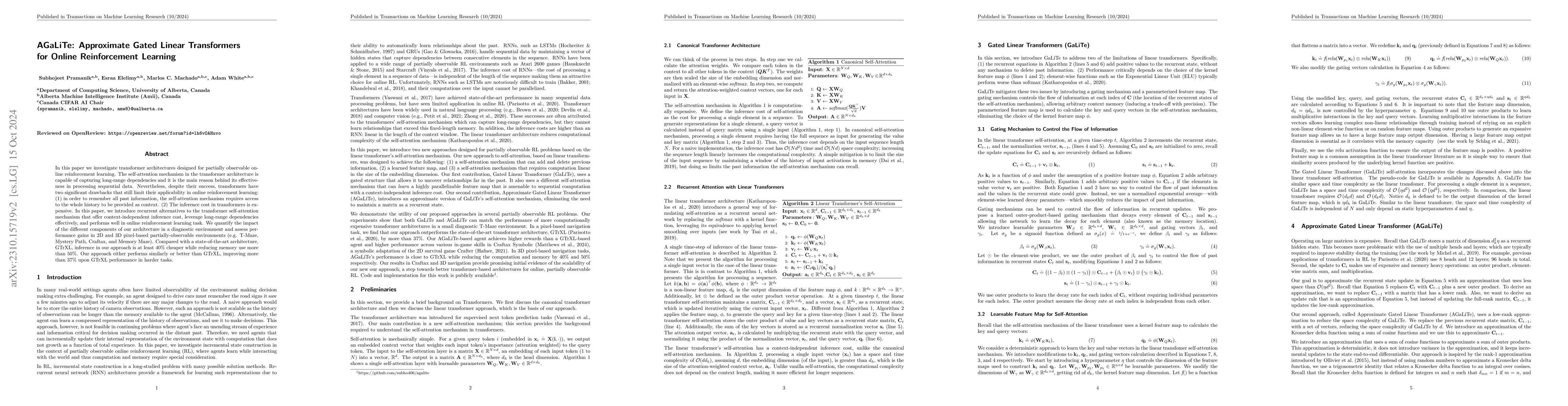 Thumbnail for Recurrent Linear Transformers