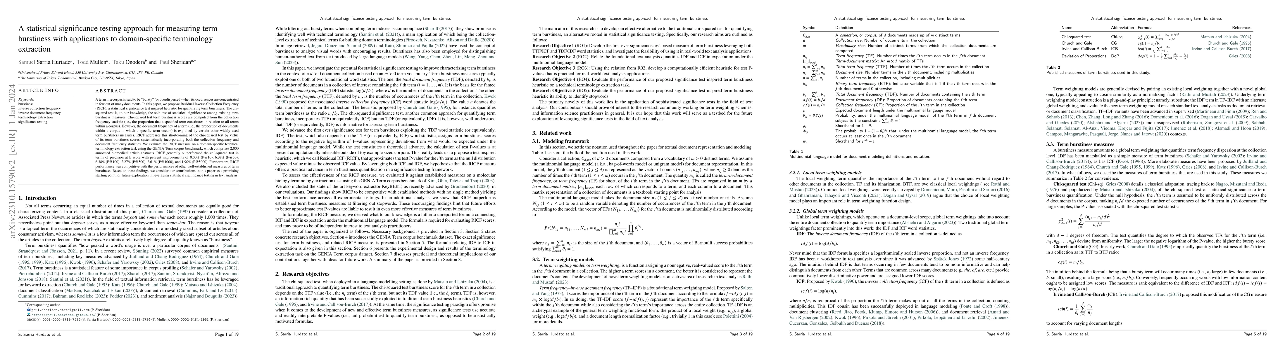 Thumbnail for A statistical significance testing approach for measuring term
  burstiness with applications to domain-specific terminology extraction