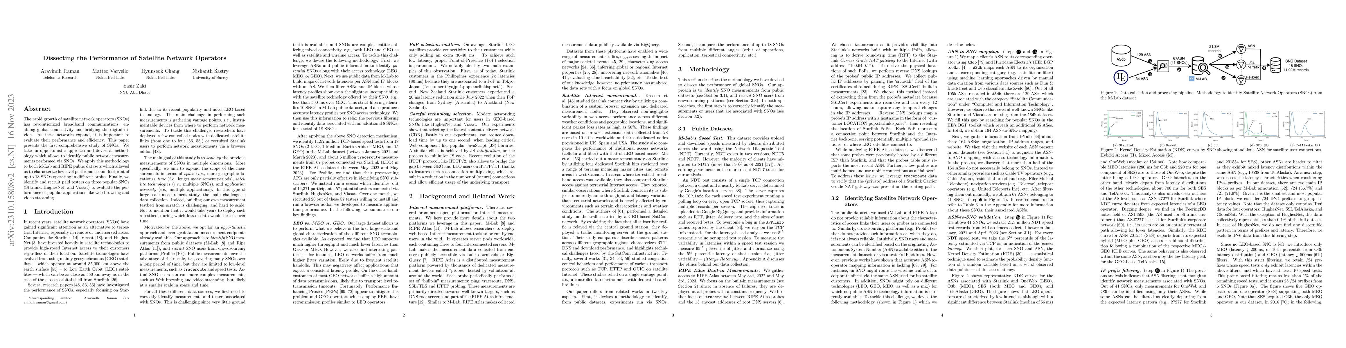 Thumbnail for Dissecting the Performance of Satellite Network Operators
