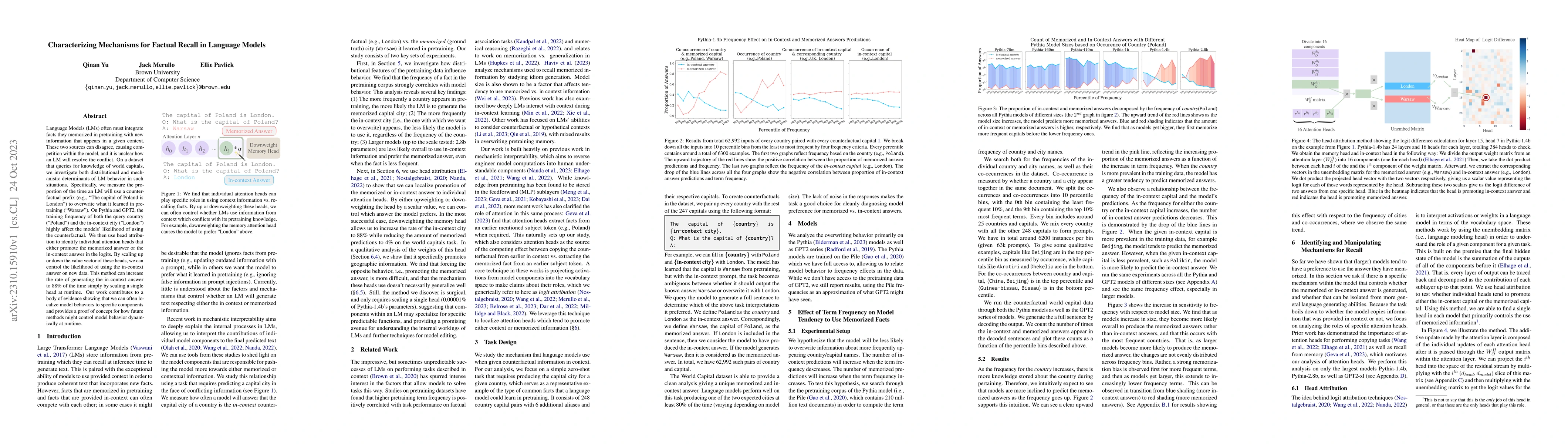 Thumbnail for Characterizing Mechanisms for Factual Recall in Language Models