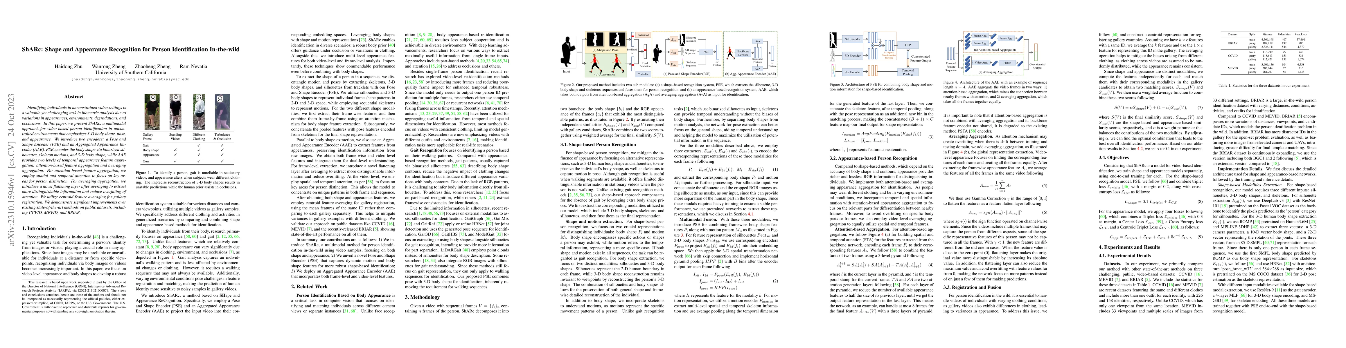 Thumbnail for ShARc: Shape and Appearance Recognition for Person Identification
  In-the-wild