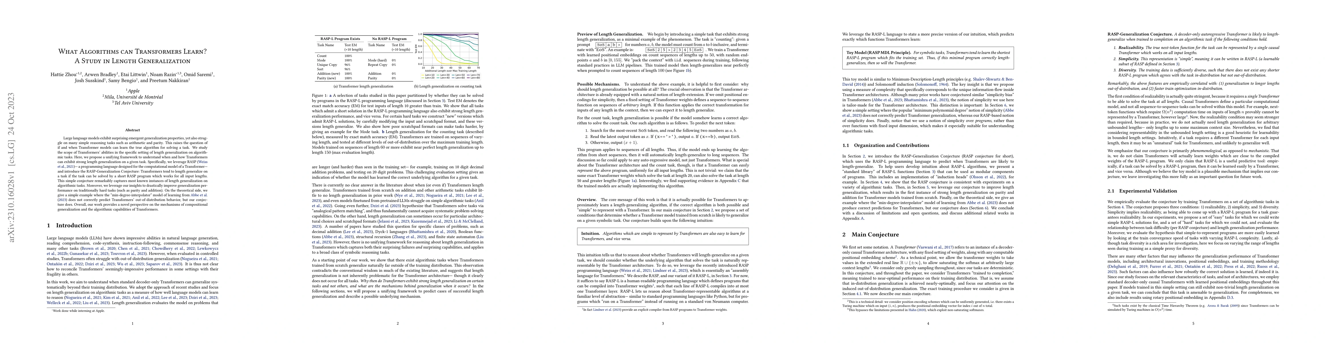 Thumbnail for What Algorithms can Transformers Learn? A Study in Length Generalization