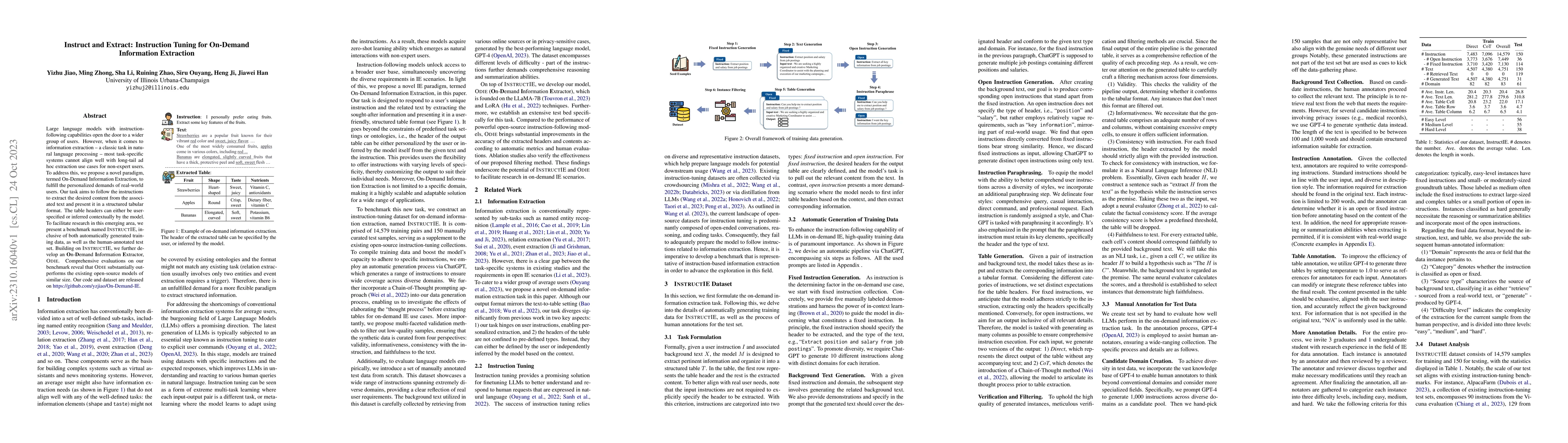 Thumbnail for Instruct and Extract: Instruction Tuning for On-Demand Information
  Extraction