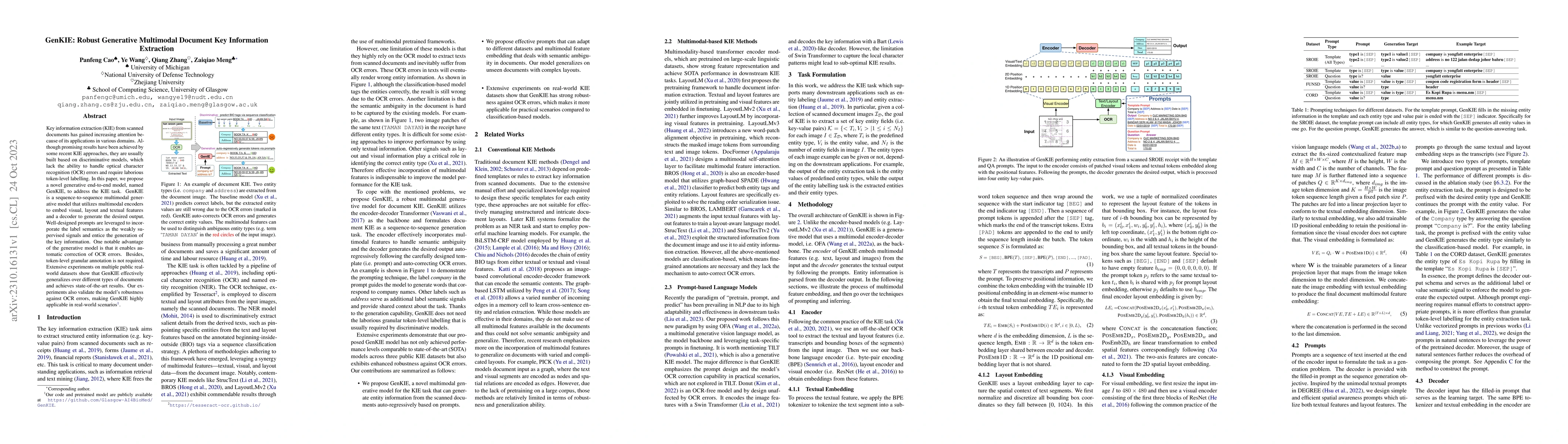 Thumbnail for GenKIE: Robust Generative Multimodal Document Key Information Extraction