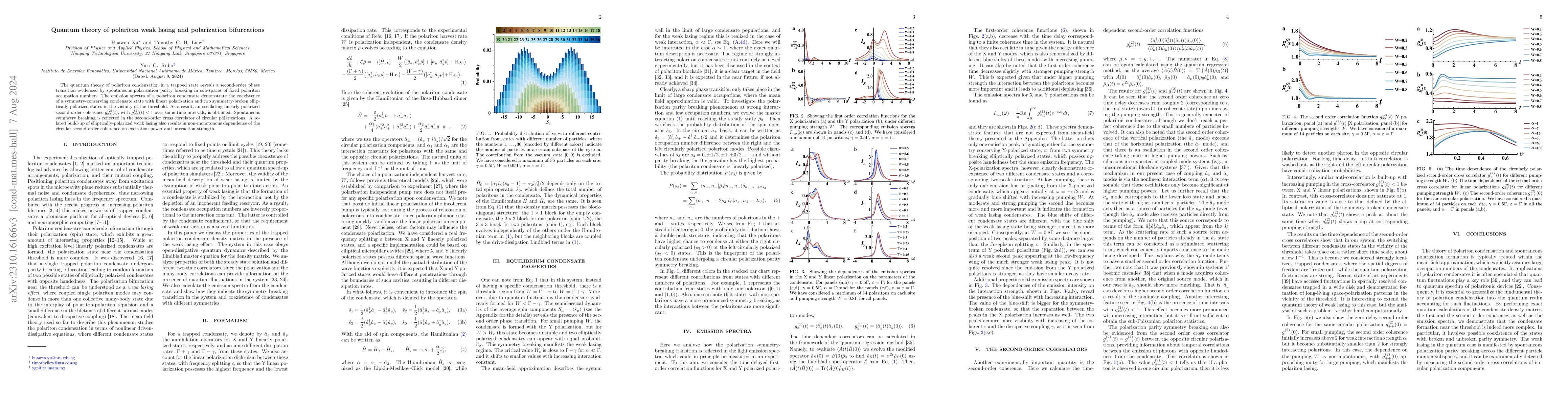 Thumbnail for Quantum theory of polariton weak lasing and polarization bifurcations