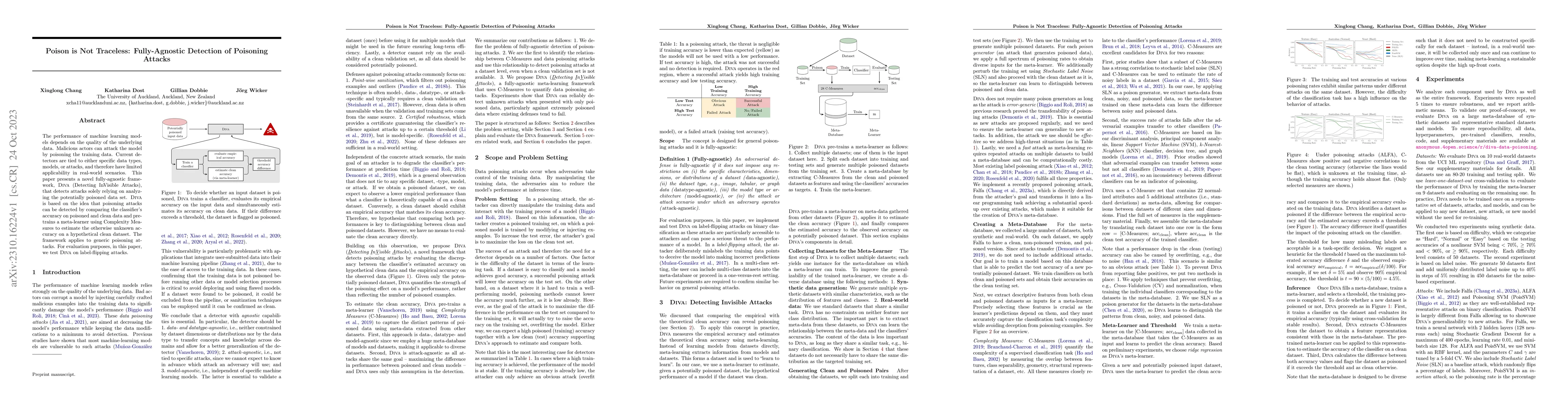 Thumbnail for Poison is Not Traceless: Fully-Agnostic Detection of Poisoning Attacks