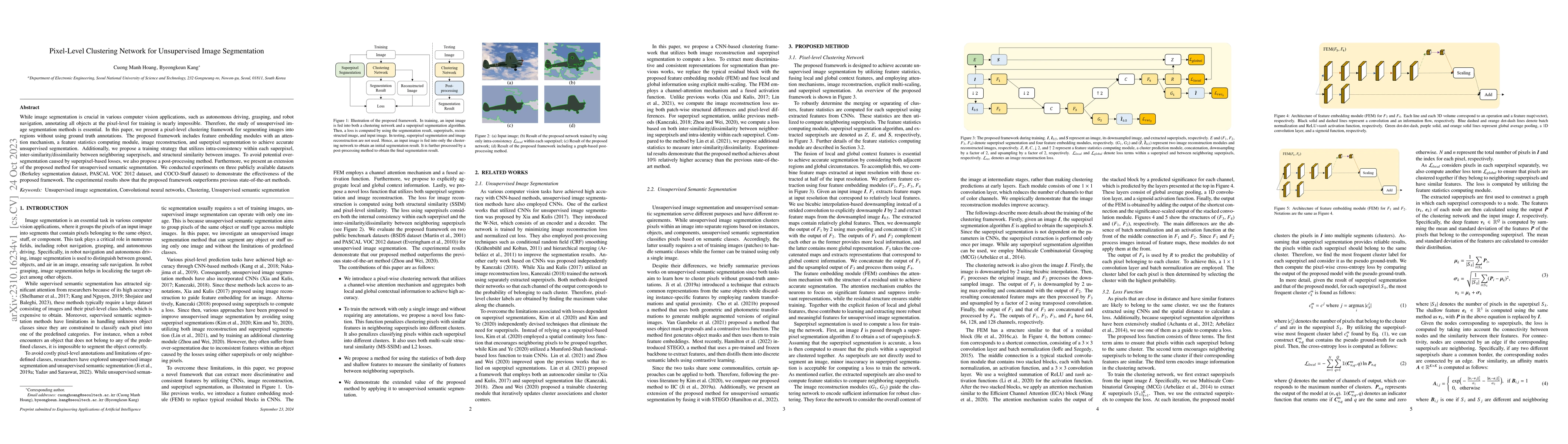 Thumbnail for Pixel-Level Clustering Network for Unsupervised Image Segmentation