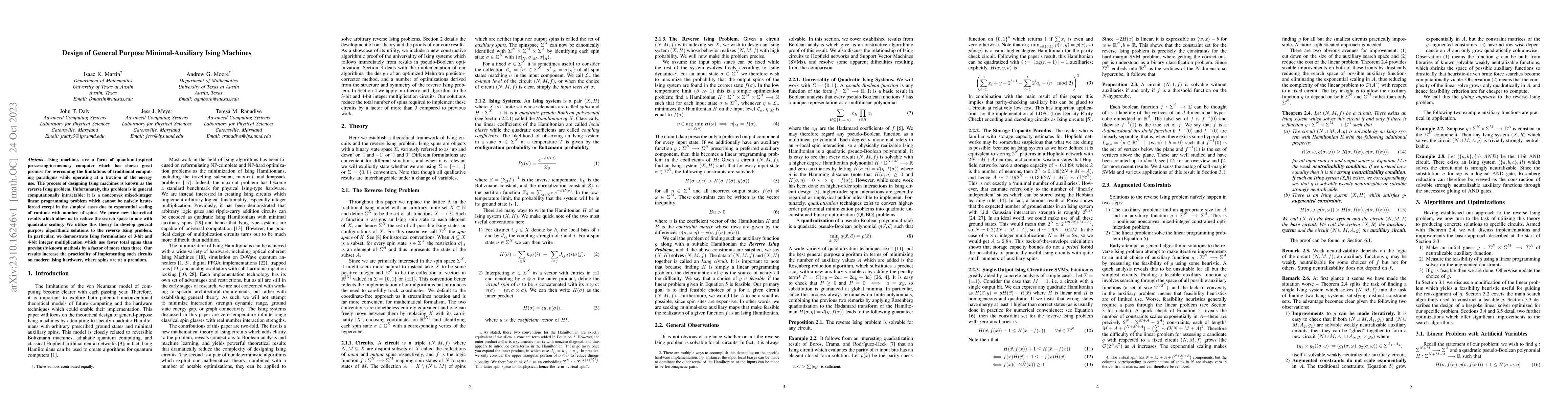 Thumbnail for Design of General Purpose Minimal-Auxiliary Ising Machines