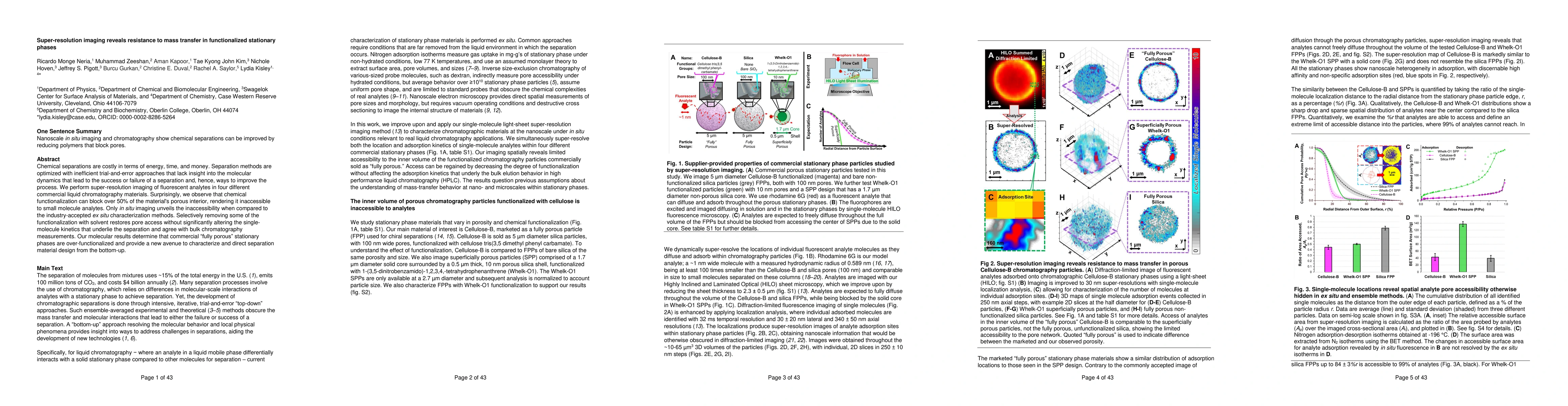 Thumbnail for Super-resolution imaging reveals resistance to mass transfer in
  functionalized stationary phases
