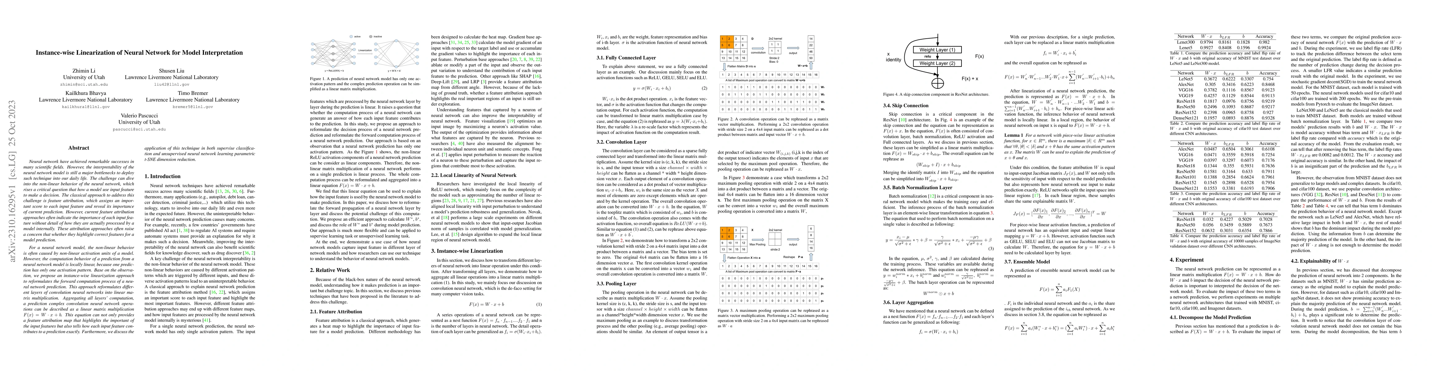 Thumbnail for Instance-wise Linearization of Neural Network for Model Interpretation