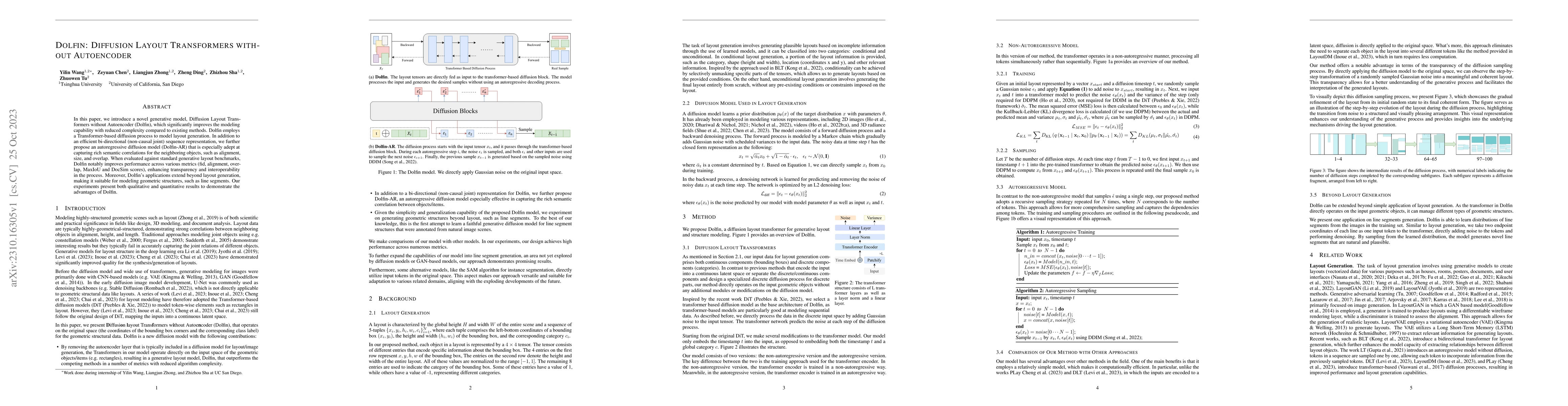 Thumbnail for Dolfin: Diffusion Layout Transformers without Autoencoder