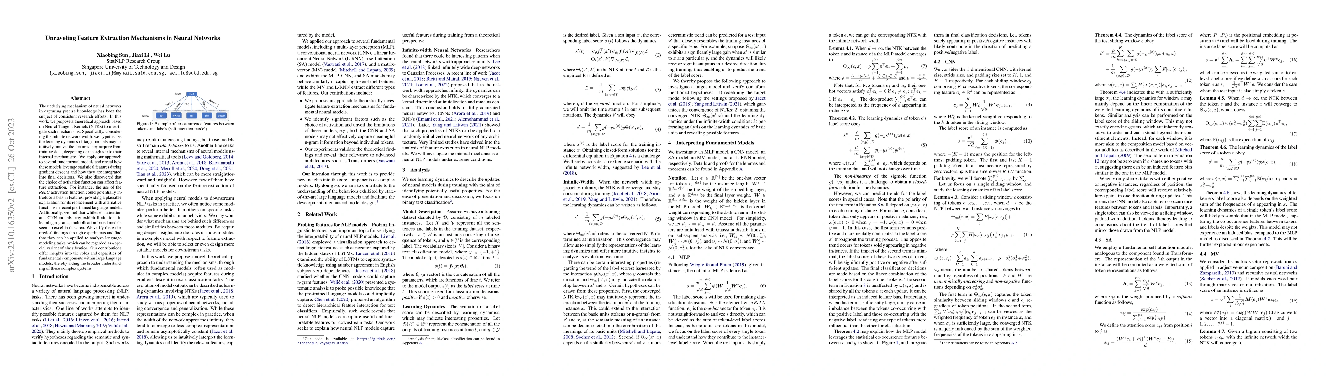 Thumbnail for Unraveling Feature Extraction Mechanisms in Neural Networks