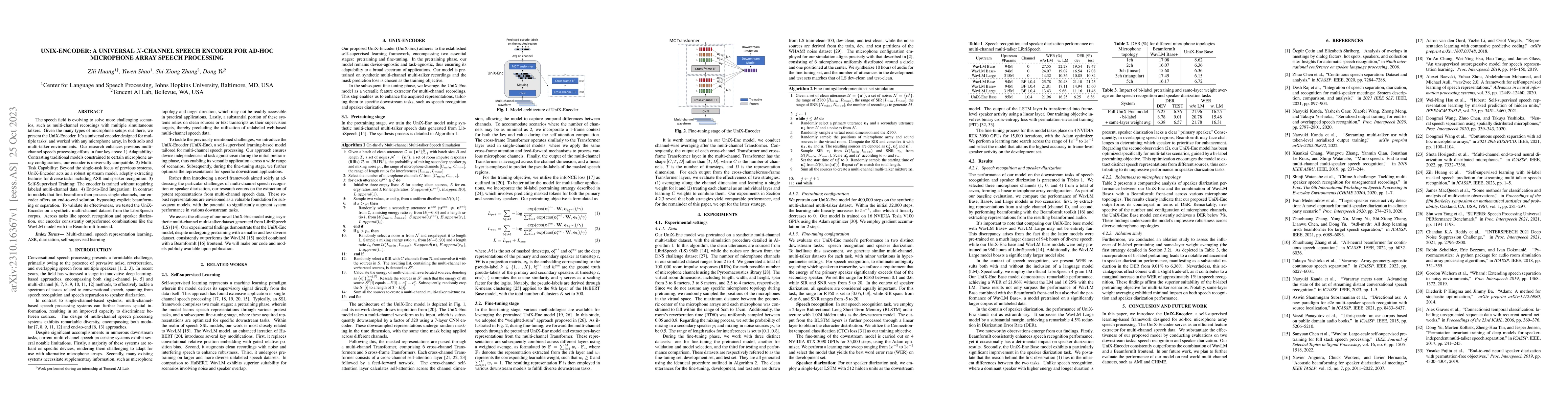 Thumbnail for UniX-Encoder: A Universal $X$-Channel Speech Encoder for Ad-Hoc
  Microphone Array Speech Processing
